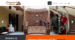 Desktop Screenshot of hotelsegoviatarija.com